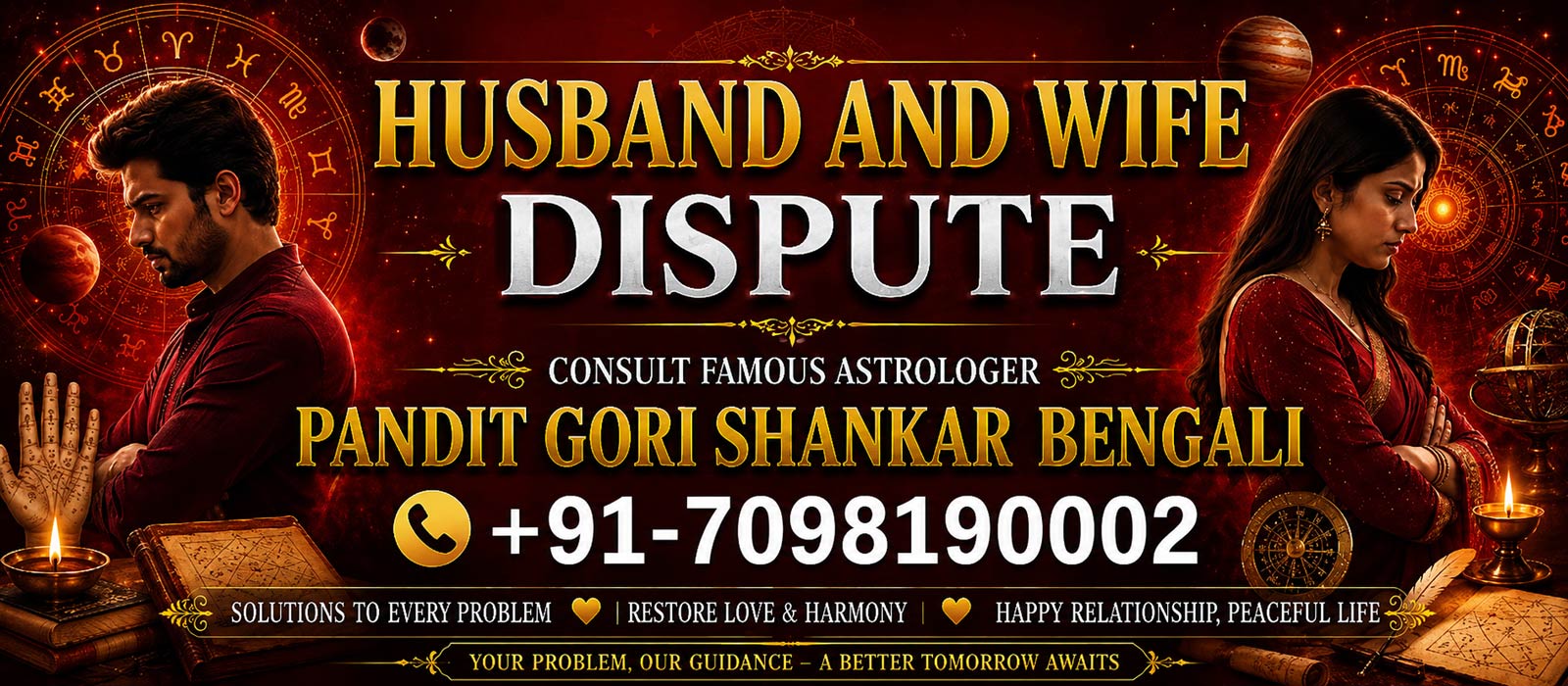 Astrologer Pandit Gori Shankar Bengali Ji +91-7098190002