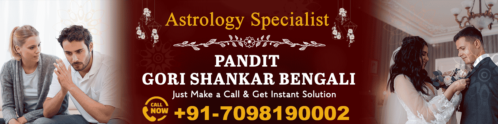 Astrologer Pandit Gori Shankar Bengali Ji +91-7098190002
